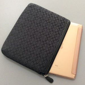 Coach Signature iPad Tablet Sleeve Case
